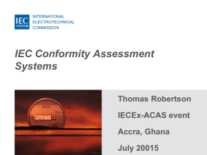 IEC Conformity Assessment Systems