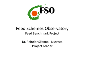 Feed Schemes Observatory - FAMI-QS