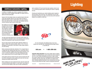 Additional Automotive Lighting