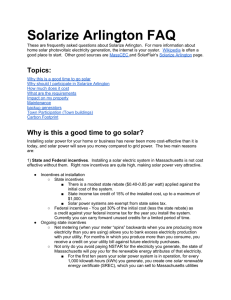 View the Solarize Arlington FAQ here.