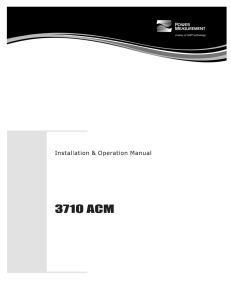 3710 ACM Installation and Operation Manual