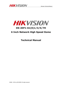 Spec of DS-8100HCI-S - Neotech Security Systems