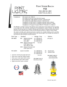 point strobe beacon - Point Lighting Corporation