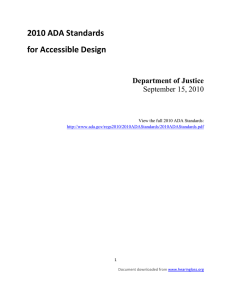 2010 ADA Standards for Accessible Design 9_15_2010
