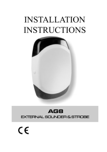 installation instructions