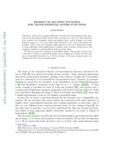 arXiv:math/0605058v3 [math.DS] 21 Jan 2009