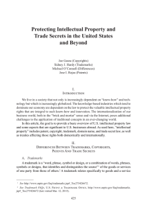 Protecting Intellectual Property and Trade Secrets in the United States