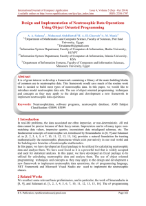 International Journal of Computer Application Issue 4, Volume 5