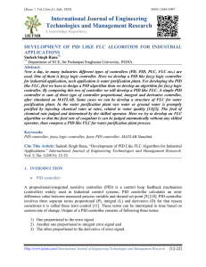 International Journal of Engineering Technologies and Management