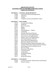 ARLINGTON COUNTY CONSTRUCTION