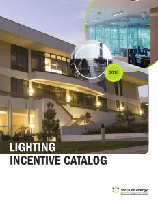 incentive catalog lighting