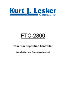 FTC-2800 manual