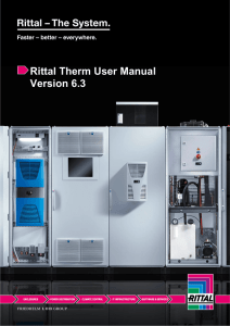 Rittal Therm User Manual Version 6.3