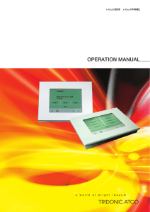 operation manual