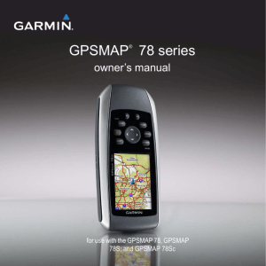 GPSMAP® 78 series