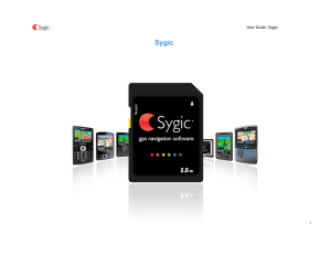 User Guide |Sygic