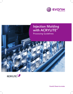 Injection Molding with ACRYLITE