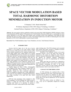 6-banu-Space Vector Modulation Based THD