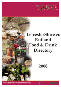 Directory A5 full - Leicestershire Rural Partnership