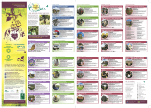The National Forest and Beyond Visitor Attractions 2013