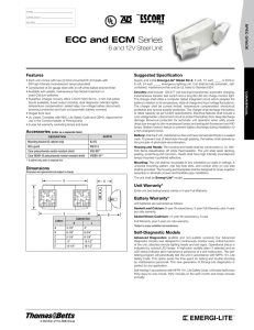 ECC and ECM Series