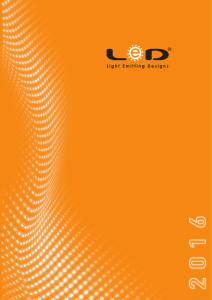 LeD Catalog 2016 - Light Emitting Designs