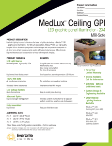 MedLux™ Ceiling GPI - Boston Light Source