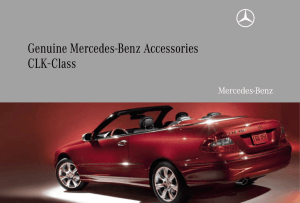 Genuine Mercedes-Benz Accessories CLK