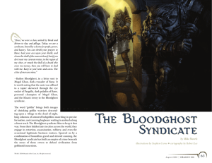 The Bloodghost Syndicate