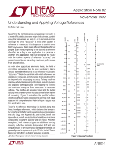 Understanding and Applying Voltage References