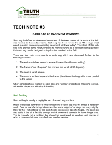 Tech Note 3 - Truth Hardware