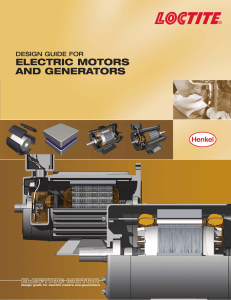 design guide for electric motors and generators
