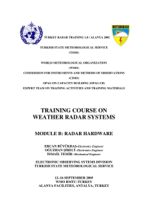 training course on weather radar systems