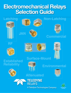 Teledyne relays - Richardson RFPD