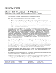 INDUSTRY UPDATE Effective 9-29-09, ANSI/UL