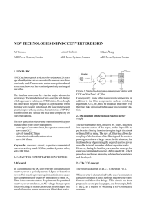 new technologies in hvdc converter design