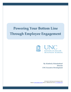 Powering Your Bottom Line Through Employee Engagement