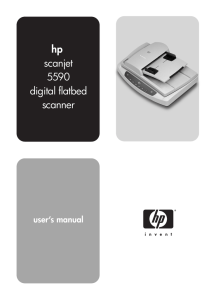 HP Scanjet 5590 digital flatbed scanner