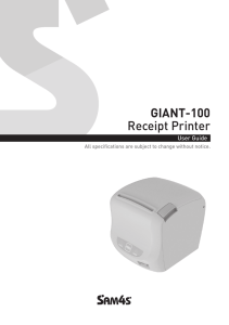 GIANT-100 Receipt Printer