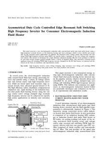 Asymmetrical Duty Cycle Controlled Edge Resonant Soft Switching