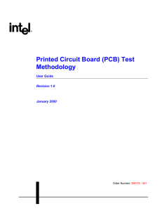 Printed Circuit Board (PCB) Test Methodology