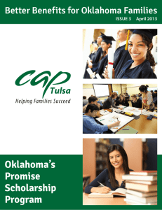 Oklahoma`s Promise Scholarship Program