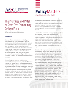 PolicyMatters - American Association of State Colleges and