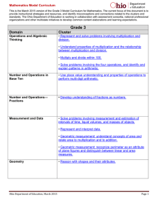 Grade 3 - Ohio Department of Education