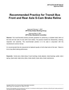 Recommended Practice for Transit Bus