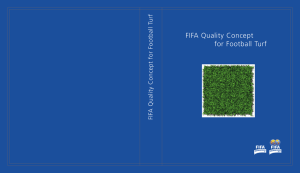 FIFA Quality Concept for Football Turf