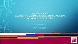 here.  - Klipsch School of Electrical and Computer Engineering