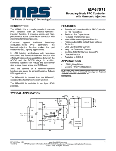 MP44011 - Monolithic Power System