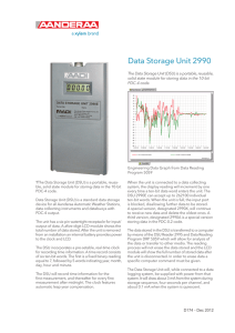 Data Storage Unit 2990
