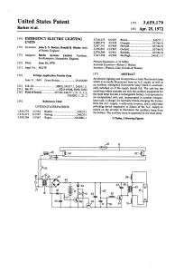 Emergency electric lighting units